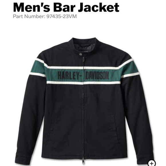 📌 Harley Davidson Men’s Bar Jacket size small - Picture 2 of 16
